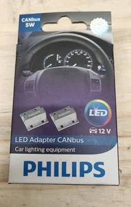 New&Sealed Philips CAN-Bus 5W Vision LED Adapter Warning Canceller 12V 12956X2 - Foto 1 di 4