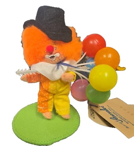 Vintage 1998 Annalee 3" SCOTTY The BIG TOP CLOWN Doll with Original Tags - Picture 1 of 5