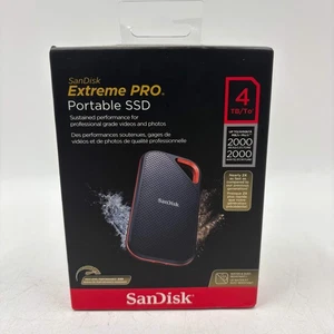 SSD portable SanDisk Extreme Pro 4 To SDSSDE81-4T00 neuf - Photo 1/5