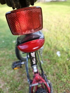 Bicycle Tail Light Solar Energy Recharge - Picture 1 of 5