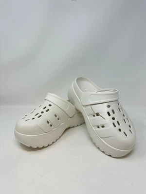 Zueco plataforma Adidas Adilette para mujer JP9576 - US:7, blanco crema, J1 (C168T) Foto 1 de 4