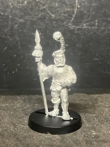 Warhammer Imperium Fußsoldat mit Speer Metall Miniatur *Top* - Bild 1 von 2