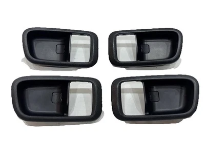 Juego de bisel de moldura de manija de puerta interior Lexus IS300 2001-2005 negro OEM Foto 1 de 4