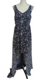 NWT Anthropologie Erin Fetherston Dress Hi Low Maxi Daisies Size 8 $325 - Picture 1 of 4
