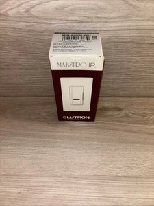 Lutron MIR-600M-WH Maestro IR Dimmer Multi Ubicación - Blanco - Nuevo - Imagen 1 de 2