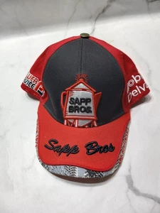 Sapp Bros. Petroleum Mobil Delvac Oil Gas Station Strapback Adjustable Hat NEW - Picture 1 of 9
