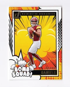 2024 Donruss Bomb Squad #29 Jayden Daniels Washington Commanders LSU - Picture 1 of 2
