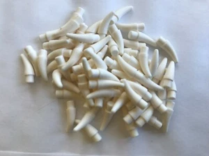 LEGO - NEU - #53451 - WEISSER STANGE/KRALLE/HORN KLEIN - 25 STÜCK - Bild 1 von 1