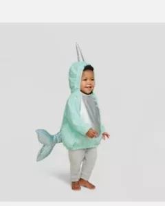 Hyde & Eek Pullover Narval Disfraz Halloween (Talla 0-6M) *Punto Pequeño en Manga L - Imagen 1 de 7