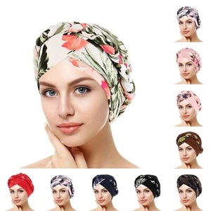 One Size Ethnic Hat Headwear Cover Cap Head Pre-Tied Wrap Hair Braid Caps - Picture 1 of 51