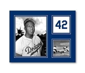 JACKIE ROBINSON Collage Photo BROOKLYN DODGERS Baseball - 8x10 11x14 16x20 (J3) - Picture 1 of 11