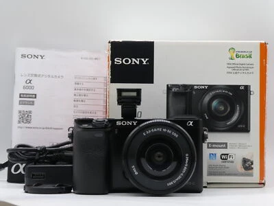 English OK *NEAR MINT* SONY A6000 24.3MP Digital Camera E PZ 16-50mm F/3.5-5.6 - Image 1 of 4