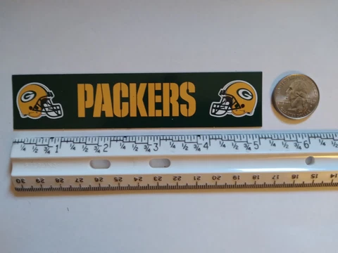 NFL Green Bay Packers Team Magnet Put On Refrigerator Or Any Metal Surface Cover