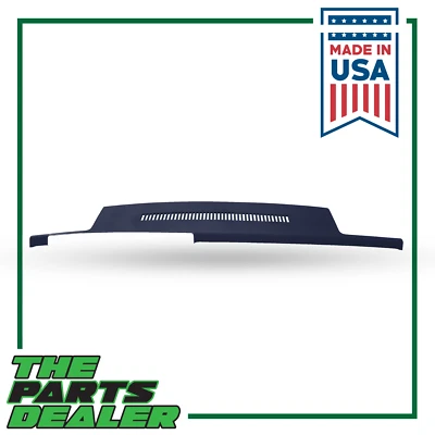 Molded Dash Cover Overlay for 88-94 Chevy GMC Sierra Silverado in Navy Dark Blue Foto 1 de 4