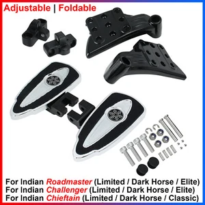 Para Indian Roadmaster, Challenger, Chieftain - Tableros de piso de pasajeros con soportes - Imagen 1 de 16