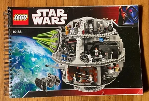 LEGO Star Wars Death Star Manual/Guide 10188 Spiral Bound INSTRUCTION BOOK ONLY - Picture 1 of 9