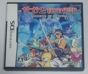 SaGa 2 Hihou Densetsu Goddess of Destiny Nintendo DS NDS Japanese ver Tested - Picture 1 of 3