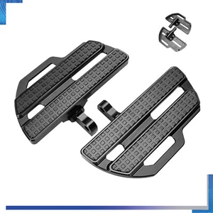 1Pair Front Rear Footboards FootPegs For Harley Softail Slim FLS SuperLow XL883L - Picture 1 of 10