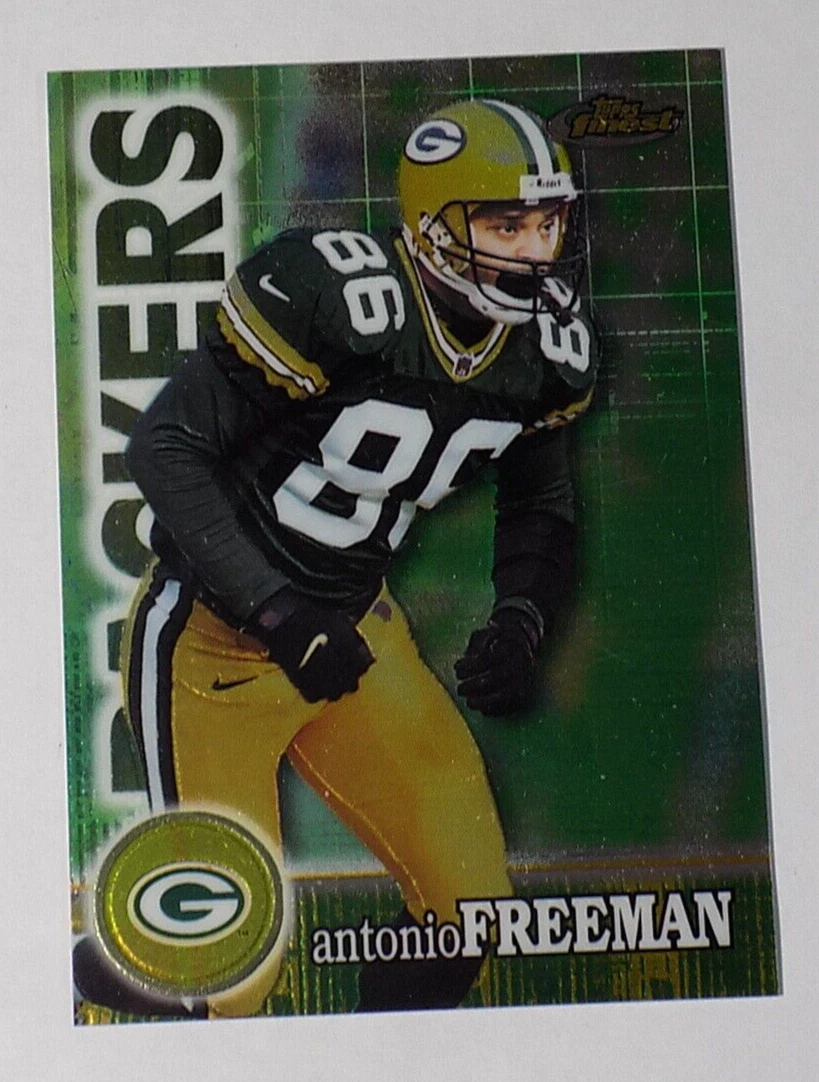 2000 Topps Finest #102 ANTONIO FREEMAN Football Card (GREEN BAY PACKERS)
