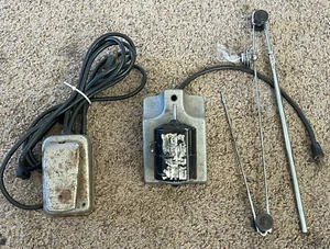 Vintage Buffalo Dental Model 10 Motor, Foot Pedal, Arm - Picture 1 of 6