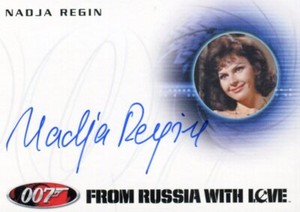 James Bond 50th Anniversary Series Two Nadja Regin Autograph Card A210