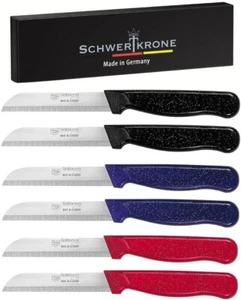 Set Coltelli x6 Coltelli acciaio inox Made in Germany Coltello da frutta verdura - Foto 1 di 8