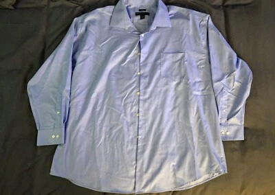 Pronto Uomo Men Slim Fit French Cuff Tuxedo Shirt Men's Wearhouse 19 34/35 - Image 1 of 2