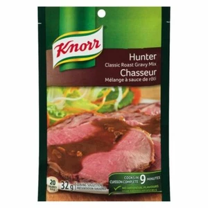 24 X Knorr Hunter Classic Roast Gravy Mix 32g Each Canada FRESH Fast Ship! - Picture 1 of 1