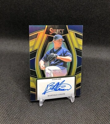 2024 Select Bartolo Colon /10 AUTO (AUTOGRAPH) GOLD PRIZM SSP No. SS-BC (1/10) - Image 1 of 4