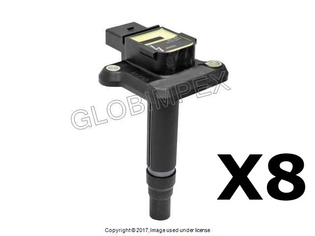 For AUDI/VW (1999-2004) Ignition Coil With Spark Plug Connector SET 8 - Image 1 of 1