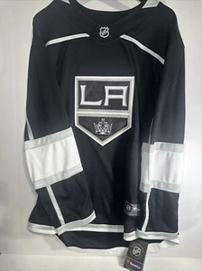 Nueva camiseta deportiva negra de hockey Breakaway de Fanatics NHL para hombre adulto LA Kings Home XS - Imagen 1 de 4