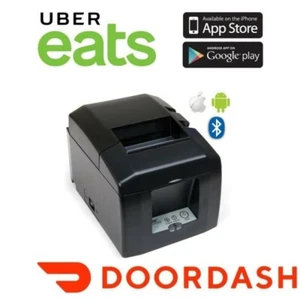 Uber Eats / Doordash Star TSP654II (Bluetooth) Printer with Auto cutter inc Powe - Picture 1 of 4
