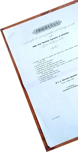 crv 070 1852 I.R. Società Agraria di GORIZIA - Programma adunanza generale - Imagen 1 de 1