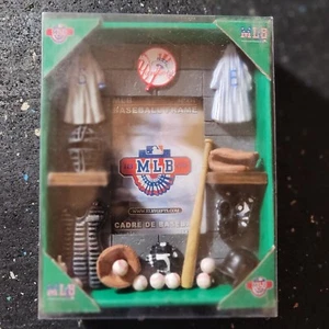 NIB MLB New York Yankees 3D Picture Frame w/Stand / Baseballs & Uniform Gear EXC - Picture 1 of 7