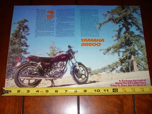 Yamaha SR500 1980 - ORIGINALARTIKEL - Bild 1 von 4