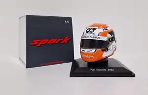 Spark 1:5 Model Helmet Car Formula 1 Alpha Tauri Honda Tsunoda 2022 - Picture 1 of 7