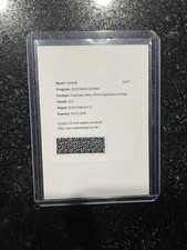 2022 Certified Brian Robinson RC Freshman Fabric Mirror Signature Orange /199