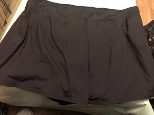 Lands End Womens Black Swim Shorts Size 20W - Picture 1 of 3