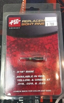 PSE Repuesto Mirilla Pin .029 Verde/Rojo Foto 1 de 4