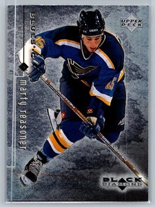 1998-99 Upper Deck Black Diamond Marty Reasoner #76 St. Louis Blues - Picture 1 of 2