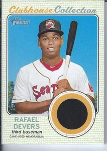 Rafael Devers 2017 Topps Heritage Minors Clubhouse Collection - Picture 1 of 1