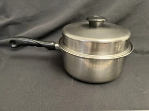 Vintage Chefs Ware Townecraft 3 Qt Sauce Pan CW-833 18-8 SS - Picture 1 of 13