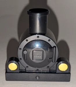LEGO DUPLO Black Train Steam Engine Front Piece Smoke Stack Wagon Face Piece HTF - Picture 1 of 6