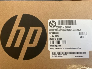 NEW HP Y0U21-67068 Substrate Advance Motor DESIGNJET Z6 Z9 LATEX 700W 800W 730 - Picture 1 of 4