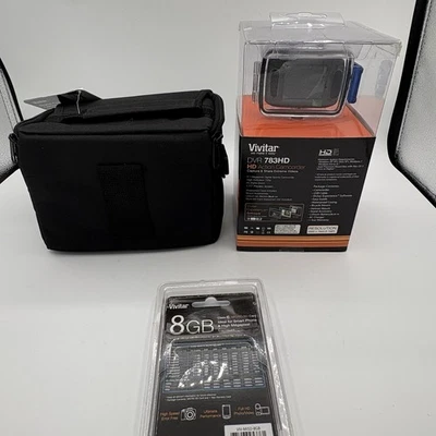 Vivitar HD Action Camcorder/ 8 GB Card /Vivitar Camcorder Case/ Waterproof Case - Image 1 of 4