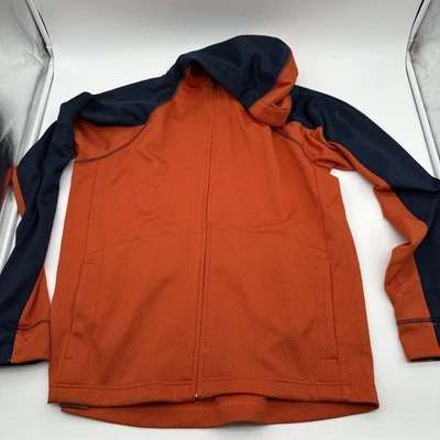 Sudadera con Capucha Salomon Cremallera Completa Naranja Azul Marino Para Hombre’s L Esquí Snowboard Capa Media Foto 1 de 4