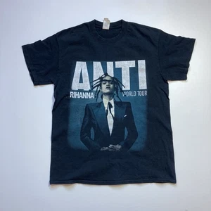vintage rihanna anti tour rap tee size medium - Picture 1 of 6
