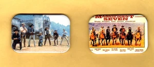 THE MAGNIFICENT SEVEN    2 REFRIGERATOR MAGNET  2" X 3"  WITH ROUNDED CORNER - Picture 1 of 4