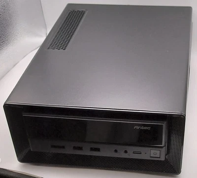 ANTEC ISK300-65 MINI-ITX SFF DESKTOP PC CASE RETRO GAMING W/PSU - FREE SHIPPING - Image 1 of 4
