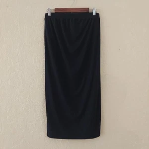 Isabel Maternity Midirock schwarz gerippt Strick Gr. Small - Bild 1 von 9